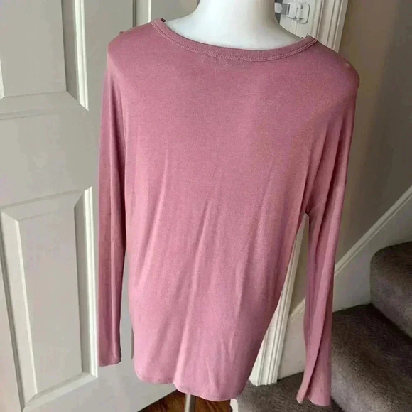 Size S One Eleven by Express (retired line) Blush long sleeve top - Picture 2 of 4
